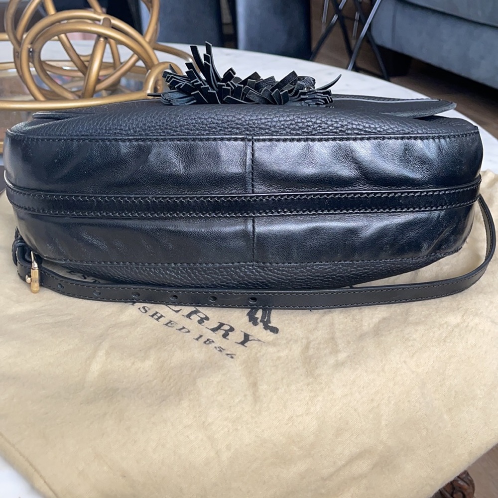Burberry hobo black leather bag - Picture 10 of 16